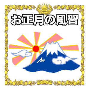 正月の風習などおせち料理を食べることや鏡餅の飾り方を解説